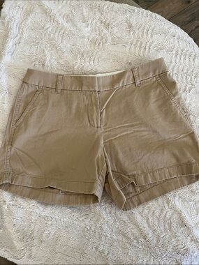 J. Crew Tan Women's Chino Shorts